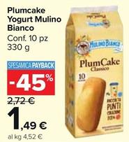 Offerta per Mulino Bianco - Plumcake Yogurt a 1,49€ in Carrefour Market