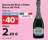 Offerta per Rocca Dei Forti - Spumante Brut O Dolce a 2,49€ in Carrefour Market