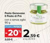 Offerta per Il Pesto Di Prà - Pesto Genovese a 2,59€ in Carrefour Market