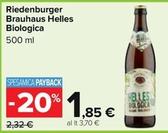 Offerta per Riedenburger - Brauhaus Helles Biologica a 1,85€ in Carrefour Market