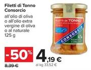 Offerta per Consorcio - Filetti Di Tonno a 4,19€ in Carrefour Market