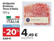 Offerta per Terre D'italia - Antipasto Emiliano a 4,49€ in Carrefour Market