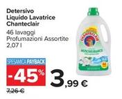 Offerta per Chanteclair - Detersivo Liquido Lavatrice a 3,99€ in Carrefour Market