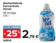 Offerta per Vernel - Ammorbidente Concentrato a 2,79€ in Carrefour Market