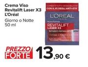 Offerta per L'oreal - Crema Viso Revitalift Laser X3 a 13,9€ in Carrefour Market