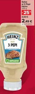 Offerta per Heinz - Salsa Ai 3 Pepi a 2,49€ in Carrefour Market
