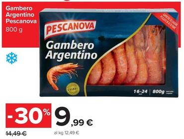 Offerta per Pescanova - Gambero Argentino a 9,99€ in Carrefour Market