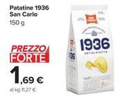 Offerta per San Carlo - Patatine 1936 a 1,69€ in Carrefour Market