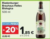 Offerta per Riedenburger Brauhaus - Helles Biologica a 1,85€ in Carrefour Market