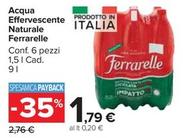 Offerta per Ferrarelle - Acqua Effervescente Naturale a 1,79€ in Carrefour Market