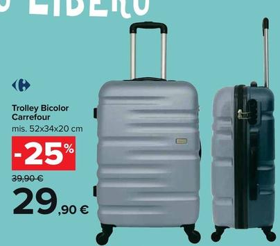 Offerta per Carrefour - Trolley Bicolor a 29,9€ in Carrefour Market
