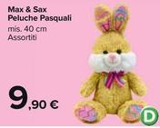 Offerta per Max & Sax - Peluche Pasquali a 9,9€ in Carrefour Market