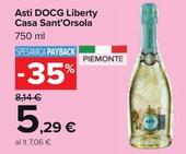 Offerta per Sant'orsola - Asti DOCG Liberty Casa a 5,29€ in Carrefour Market