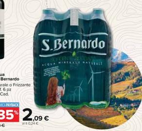 Offerta per S. Bernardo - Acqua a 2,09€ in Carrefour Market