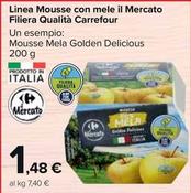 Offerta per Carrefour - Linea Mousse Con Mele Il Mercato Filiera Qualità a 1,48€ in Carrefour Market