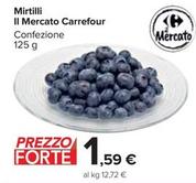 Offerta per Carrefour - Mirtilli Il Mercato a 1,59€ in Carrefour Market