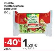 Offerta per Bonduelle - Insalata Ricetta Gustosa a 1,29€ in Carrefour Market