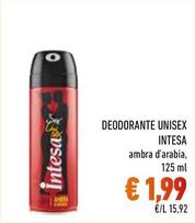 Offerta per Intesa - Deodorante Unisex a 1,99€ in Conad City