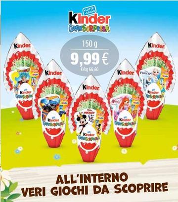 Offerta per Ferrero - Kinder Gransorpresa a 9,99€ in Conad City