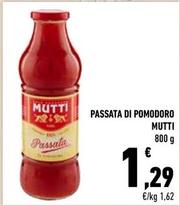 Offerta per Mutti - Passata Di Pomodoro a 1,29€ in Conad City