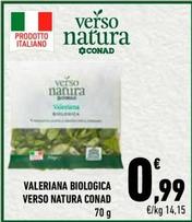 Offerta per Conad - Valeriana Biologica Verso Natura  a 0,99€ in Conad City