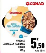 Offerta per Conad - Vongole Lupini Alla Marinara a 5,5€ in Conad City