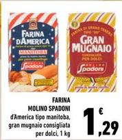 Offerta per Molino Spadoni - Farina a 1,29€ in Conad City