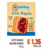 Offerta per Mulino Bianco - Fette Rigate a 1,35€ in Conad City