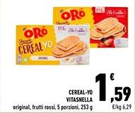 Offerta per Vitasnella - Cereal-Yo a 1,59€ in Conad