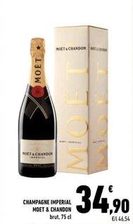 Offerta per Moet & Chandon - Champagne Imperial  a 34,9€ in Conad