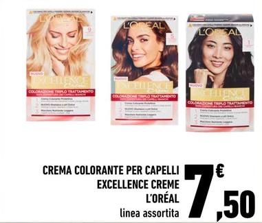 Offerta per L'oreal - Crema Colorante Per Capelli Excellence Creme a 7,5€ in Conad