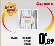 Offerta per Conad - Fazzoletti Multiuso a 0,89€ in Conad