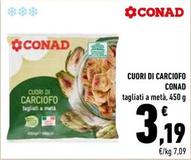 Offerta per Conad - Cuors Di Carciofo a 3,19€ in Conad