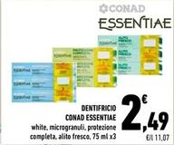 Offerta per Conad - Essentiae Dentifricio a 2,49€ in Conad