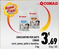 Offerta per Conad - Croccantini Per Gatti  a 3,69€ in Conad