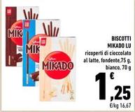 Offerta per Lu - Biscotti Mikado a 1,25€ in Conad