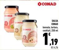 Offerta per Conad - Salsa  a 1,19€ in Conad