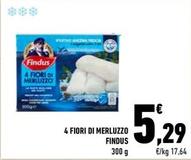 Offerta per Findus - 4 Fiori Di Merluzzo a 5,29€ in Conad