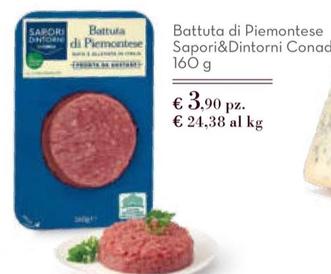 Offerta per Sapori&Dintorni Conad - Battuta Di Piemontese  a 3,9€ in Conad