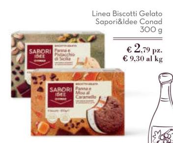 Offerta per  Sapori&Idee - Linea Biscotti Gelato a 2,79€ in Spesa Facile
