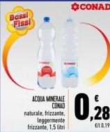 Offerta per Conad - Acqua Minerale a 0,28€ in Spesa Facile