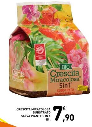 Offerta per Crescita Miracolosa - Substrato Salva Piante 5 In 1 a 7,9€ in Spazio Conad