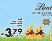 Offerta per Lindt - Gold Bunny Latte/ Fondente a 3,79€ in Decò