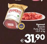 Offerta per Rigamonti - Bresaola Punta D'Anca I.G.P. a 31,9€ in Decò
