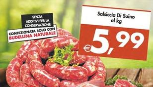 Offerta per Salsiccia Di Suino a 5,99€ in Decò