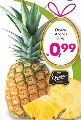 Offerta per F.lli Orsero - Ananas a 0,99€ in Decò