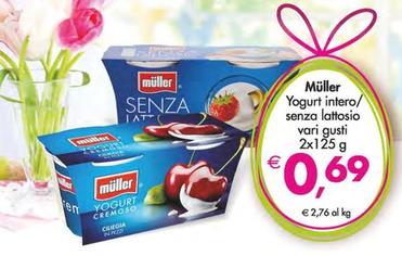 Offerta per Muller - Yogurt Intero a 0,69€ in Decò
