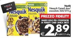 Offerta per Nestlè - Nesquik Cereali Duo a 2,89€ in Decò