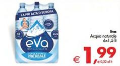 Offerta per Eva - Acqua Naturale a 1,99€ in Decò