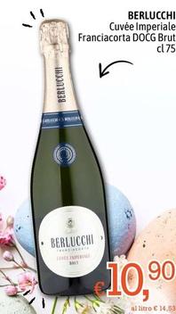 Offerta per Berlucchi - Cuvée Imperiale Franciacorta DOCG Brut a 10,9€ in Famila
